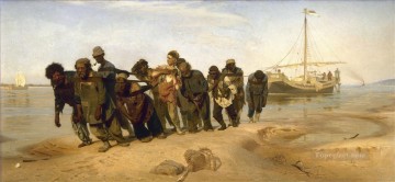 ヴォルガ川の運送業者 1873年 イリヤ・レーピン Oil Paintings